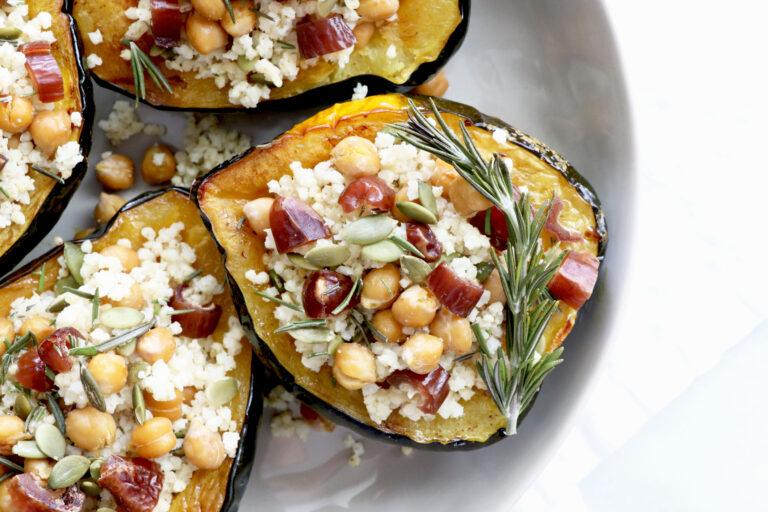 ACORN SQUASH DATE BOWL
