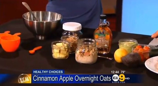 Cinnamon Apple Overnight Oats