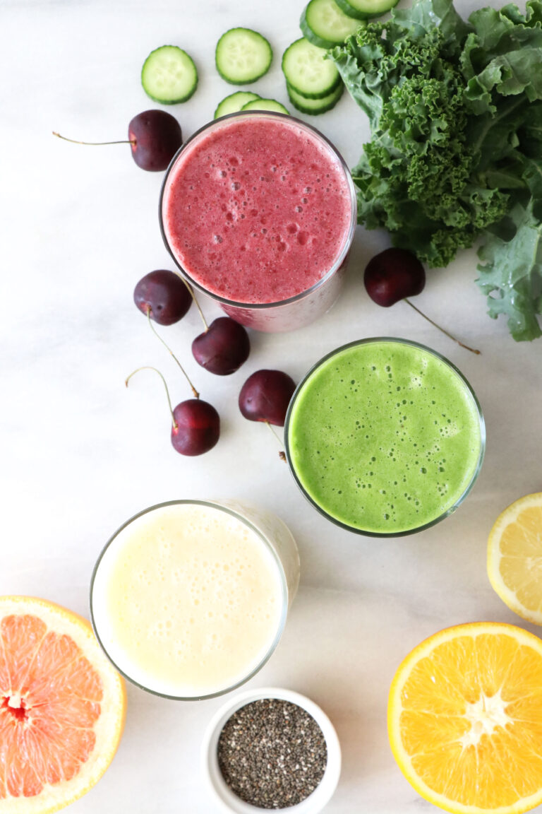 3 QUICK & EASY CITRUS SMOOTHIES