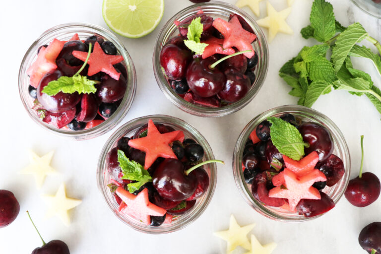 CHERRY APPLE FRUIT SALAD