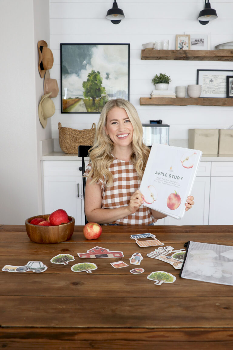 Apple Study – Apple Life Cycle & Apple Homeschool Activities!