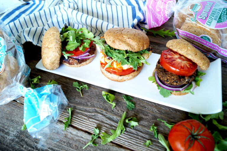 Veggie Burgers 3 Ways