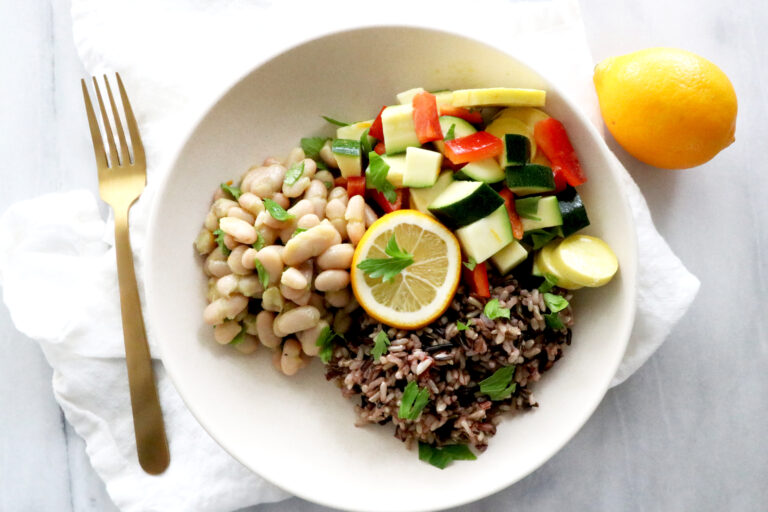 Meyer Lemon Veggie Bowl