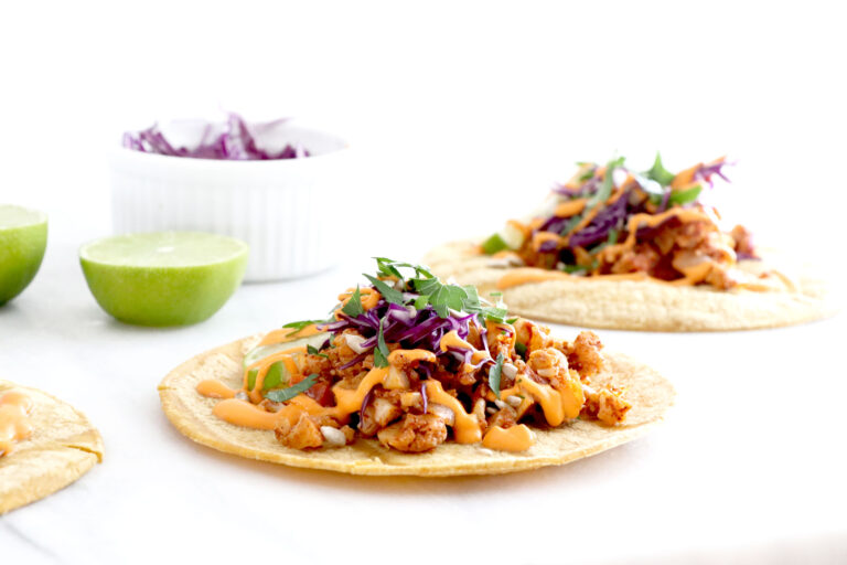CAULIFLOWER CRUMBLE TACOS