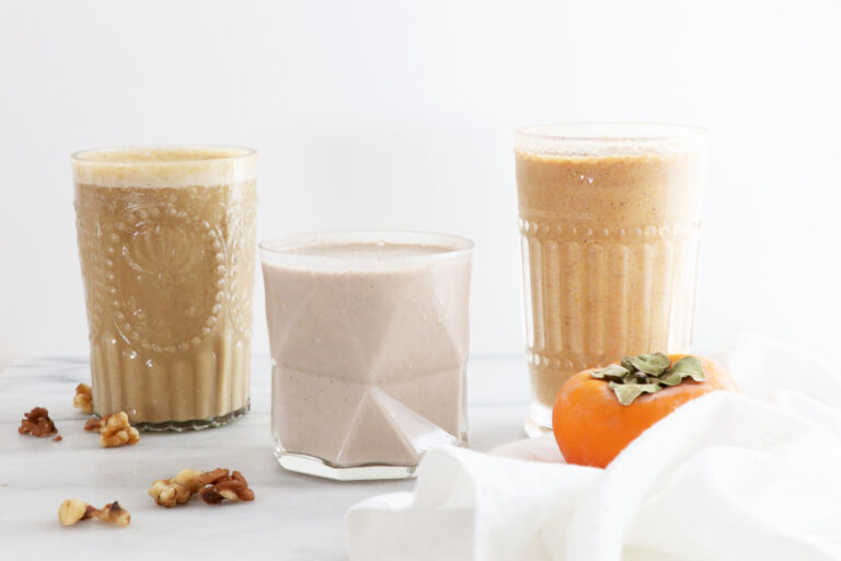 3 FALL SMOOTHIES