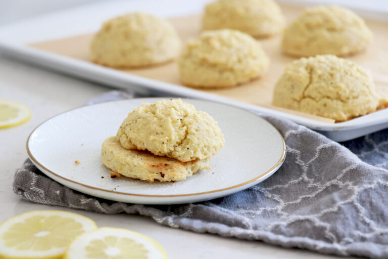 Gluten-Free Lemon Pepper Biscuits