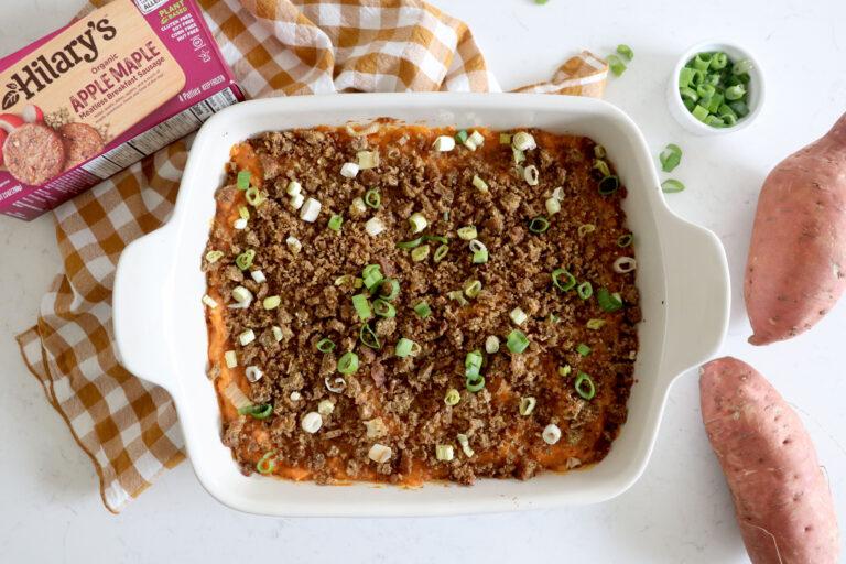 Apple Maple Sweet Potato Casserole