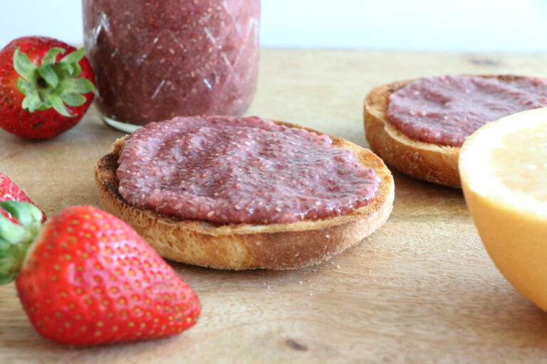 GRAPEFRUIT STRAWBERRY CHIA SEED JAM