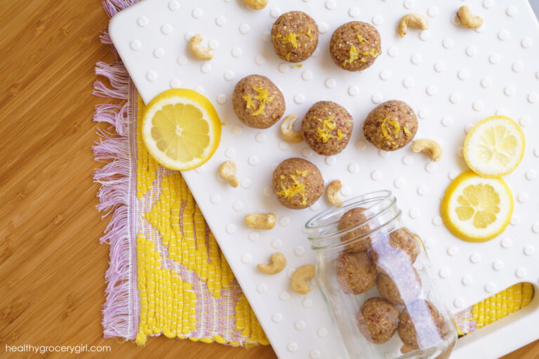 Cashew Lemon Cookies