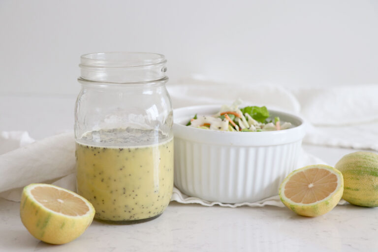 Lemon Poppy Seed Dressing