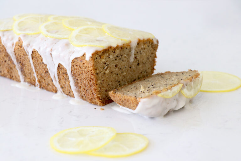 Lemon Almond Poppy Seed Cake