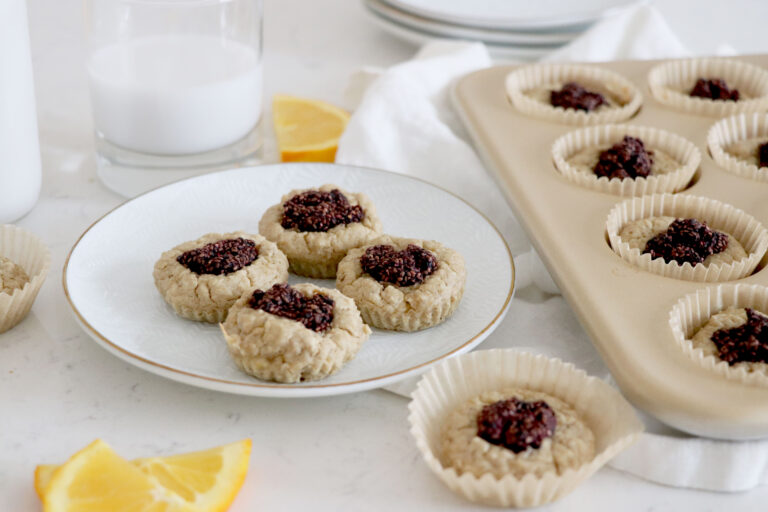 Orange Blueberry Chia Muffins