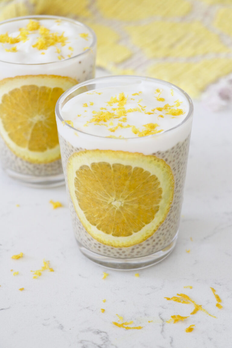 Creamy Orange Chia Pudding