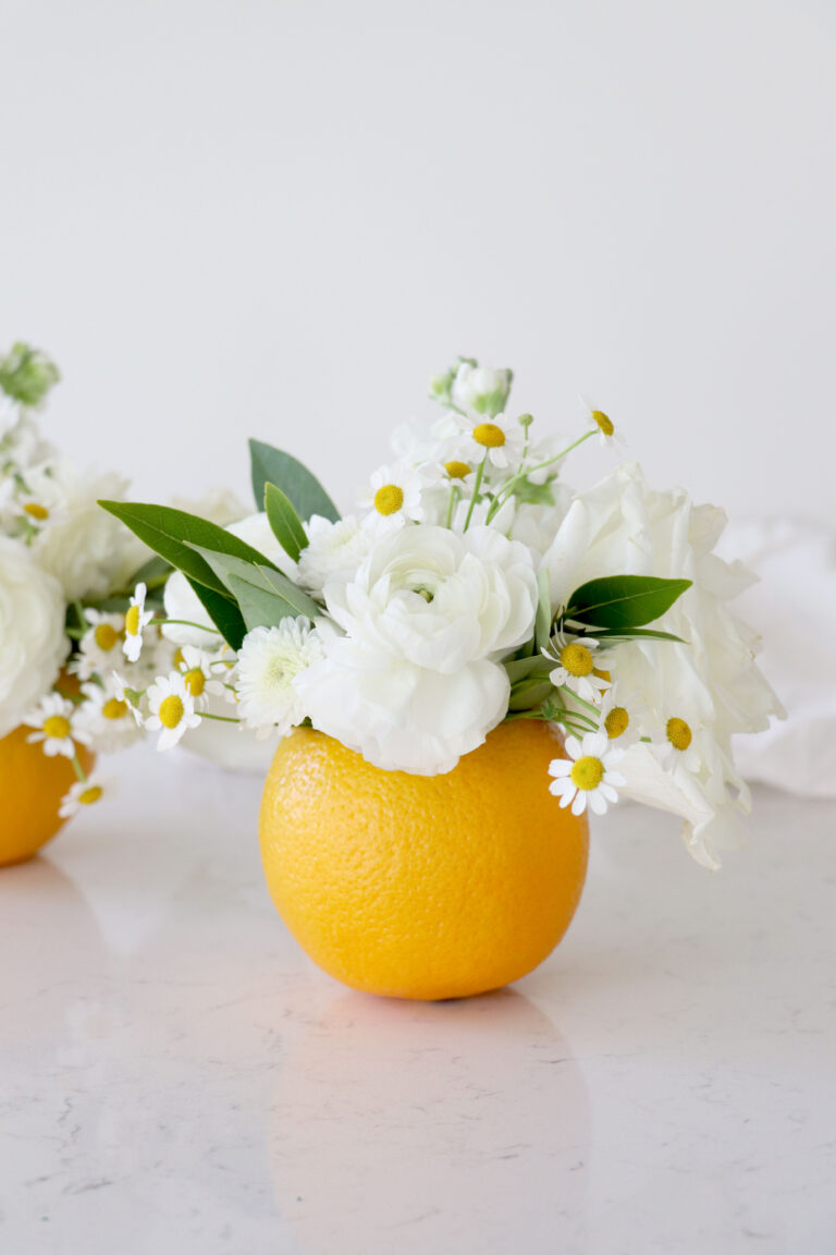 Citrus Orange Florals