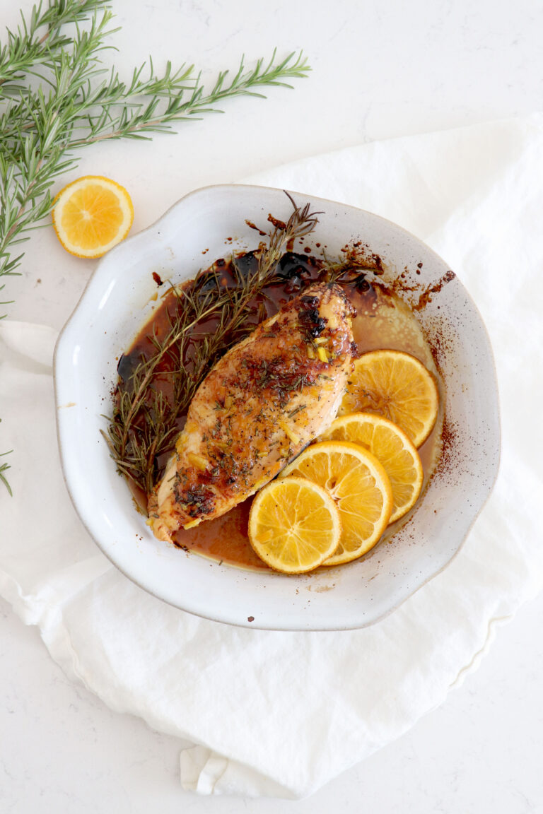 Orange Honey Glazed Chicken
