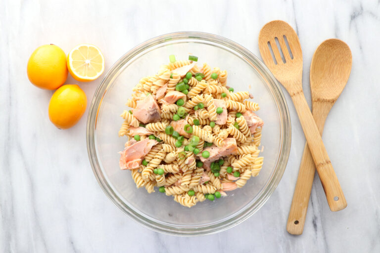 MEYER LEMON SALMON PASTA