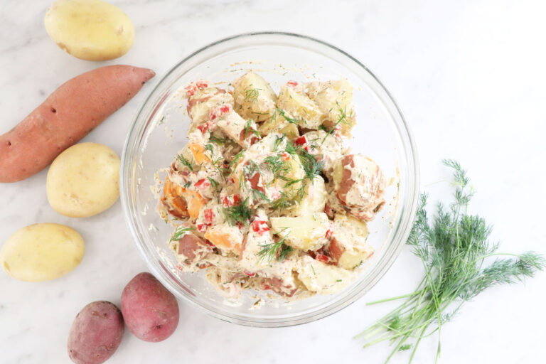CREAMY 3 POTATO SALAD
