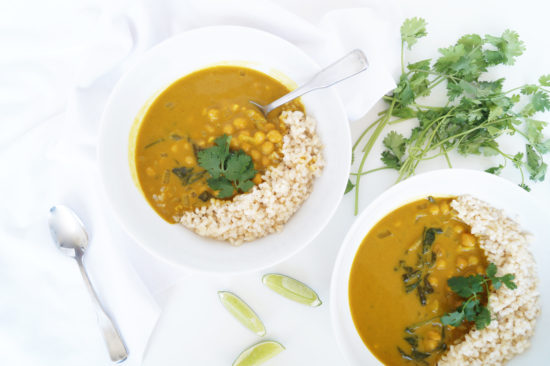 Pumpkin Chickpea Curry