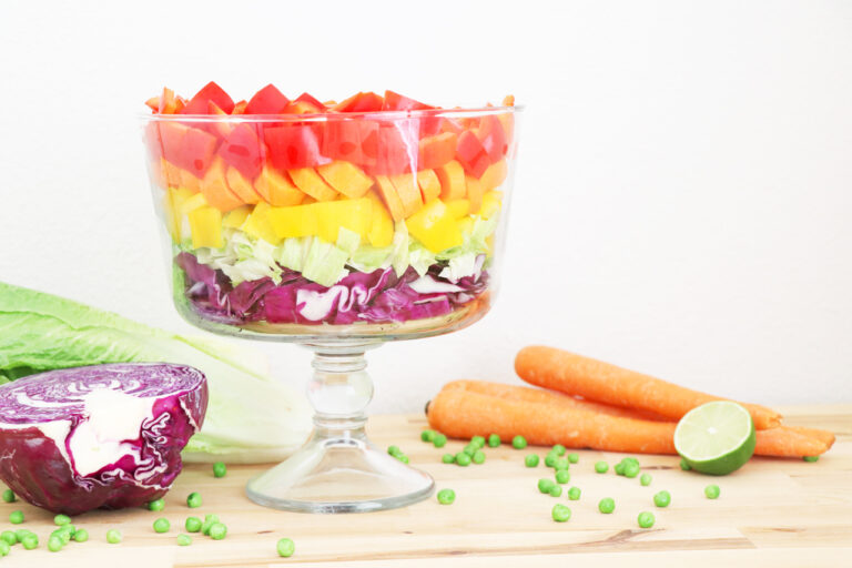 LAYERED RAINBOW SALAD