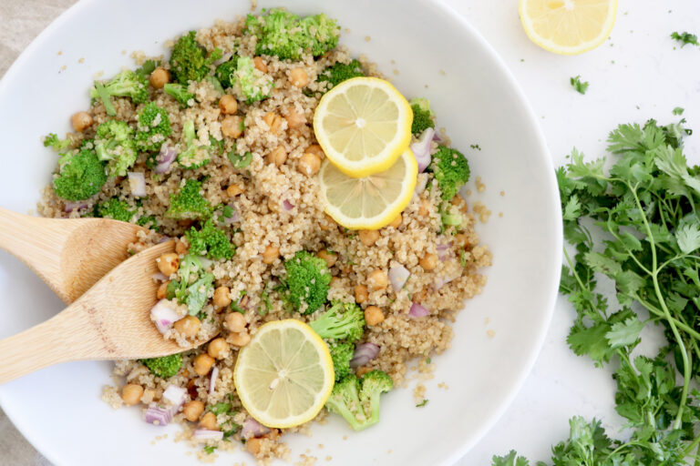 Roasted Lemon Chickpea Salad