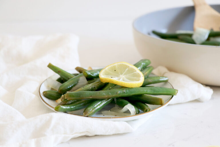 Sautéed Lemon Green Beans