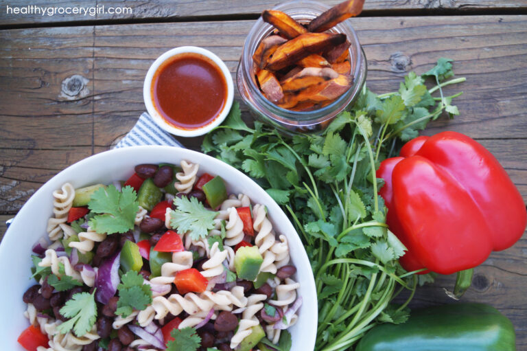 Pasta & Sweet Potato Fries
