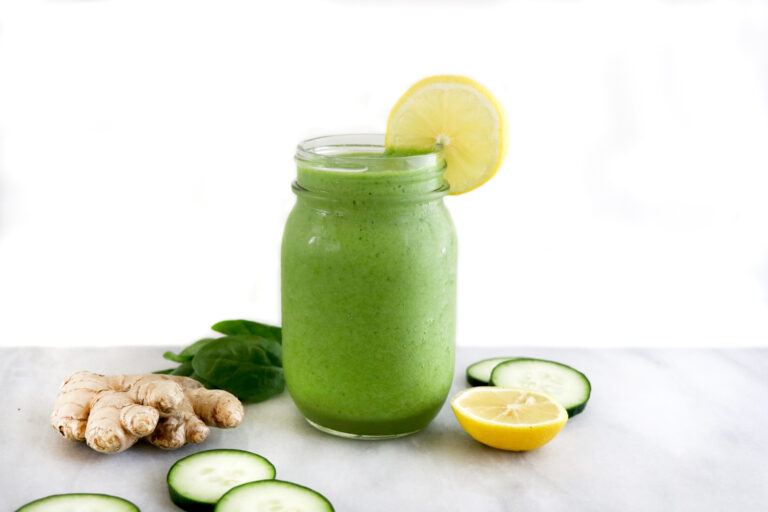 Green Lemon Detox Smoothie