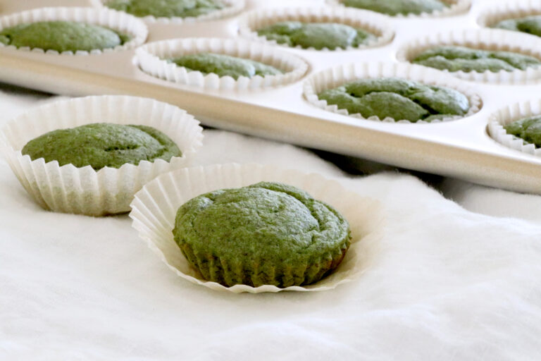 Toddler Spinach Muffins