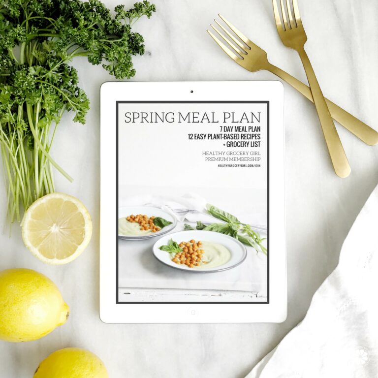 NEW SPRING MEAL PLAN