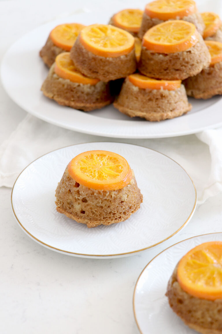 Orange Upside Down Cakes