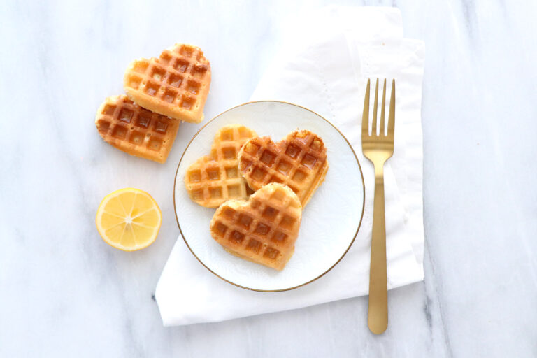 MEYER LEMON COCONUT WAFFLES