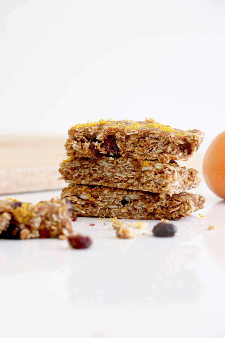 Zesty Orange Cranberry Bars